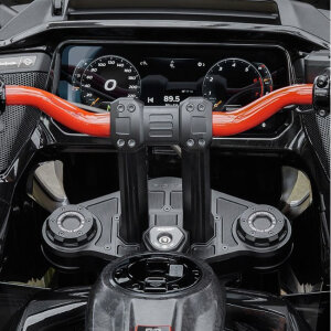 Ricks Motorcycles, Touring Clubstyle 8.5" riser kit. Black