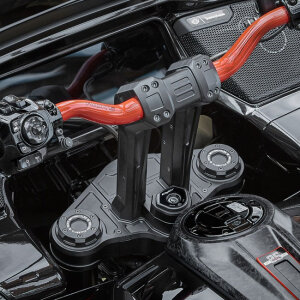 Ricks Motorcycles, Touring Clubstyle 11.5" riser kit. Black