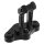 Ricks Motorcycles, Riser relocation plate 45mm. Black