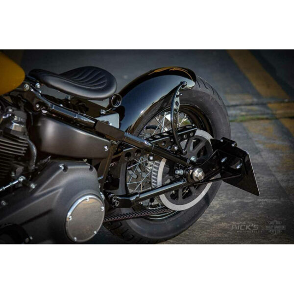 Ricks Motorcycles, side mount License plate bracket short