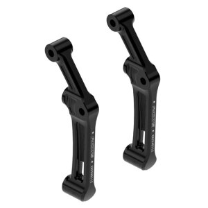 Ricks Motorcycles, Clubstyle brake caliper adapter. Black