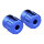 Ricks Motorcycles, Clubstyle crashbar end caps. Blue