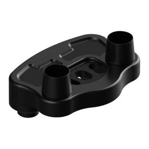 Ricks Motorcycles, Relocation plate. Black