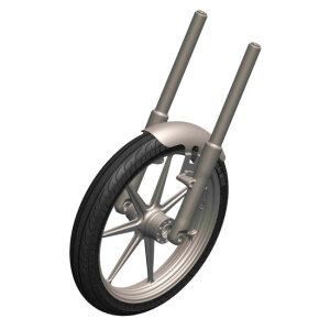 Ricks Motorcycles, 21" front fender. Steel