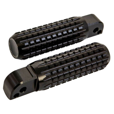 Ricks Motorcycles, Passenger pegs OEM Replacement Black