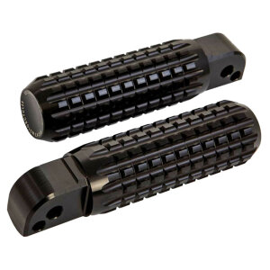 Ricks Motorcycles, Passenger pegs OEM Replacement Black