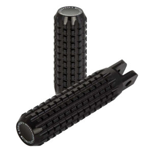 Ricks Motorcycles, Passenger pegs OEM Replacement Black