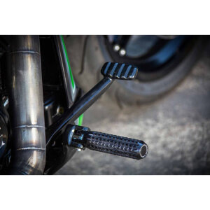 Ricks Motorcycles, Passenger pegs OEM Replacement Black