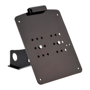Ricks Motorcycles, side mount License plate bracket. Black