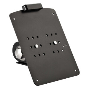 Ricks Motorcycles, side mount license plate kit short Black
