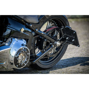 Ricks Motorcycles, side mount License plate bracket short