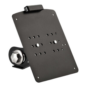 Ricks Motorcycles, side mount License plate bracket. Black