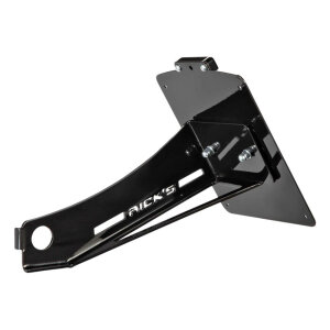 Ricks Motorcycles, side mount license plate kit. Black