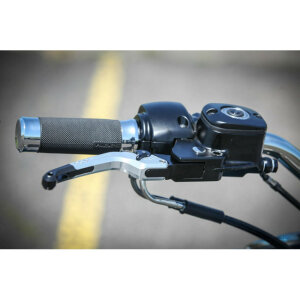 Ricks Motorcycles, Good Guys brake & clutch lever set Silve