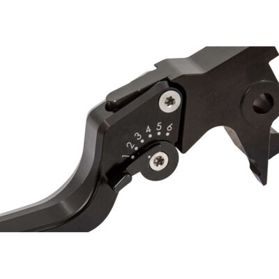 Ricks Motorcycles, Good Guys brake & clutch lever set Black