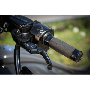 Ricks Motorcycles, Good Guys brake & clutch lever set Black
