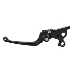 Ricks Motorcycles, Classic brake & clutch lever set. Black