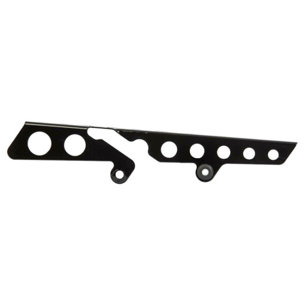 Ricks Motorcycles, belt guard Round holes. Gloss black