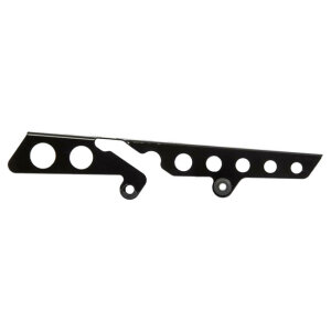 Ricks Motorcycles, belt guard Round holes. Gloss black