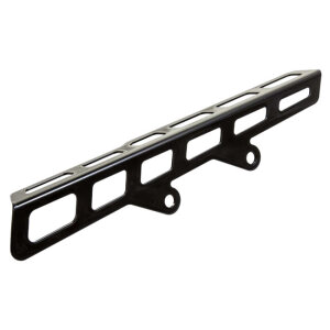 Ricks Motorcycles, belt guard Square holes. Gloss black