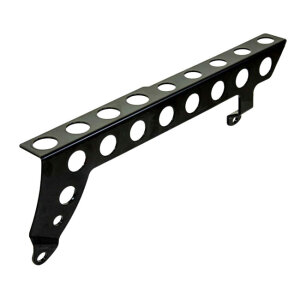 Ricks Motorcycles, belt cover Round holes. Gloss black