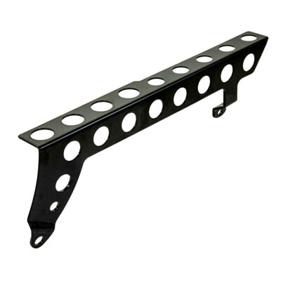 Ricks Motorcycles, belt cover Round holes. Gloss black