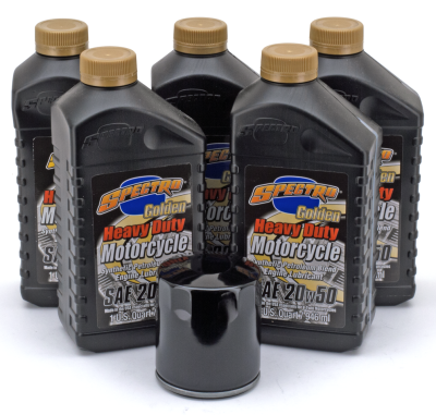 V-Rod engine oil service kit Blk (GB)