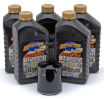 V-Rod engine oil service kit Blk
