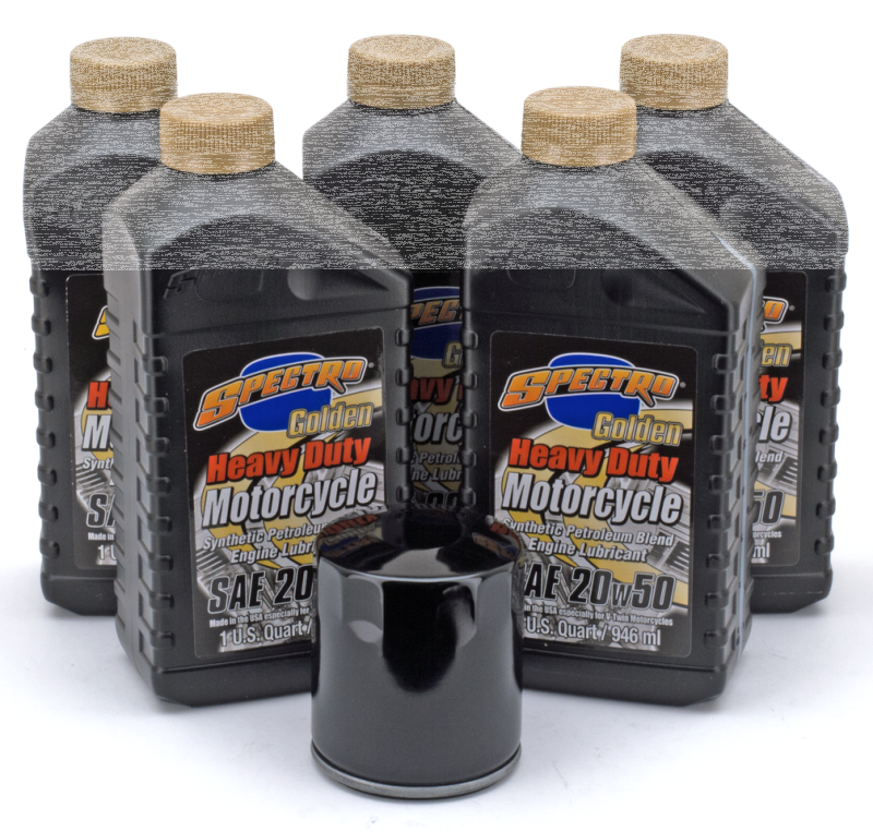 V-Rod engine oil service kit Blk (ES)