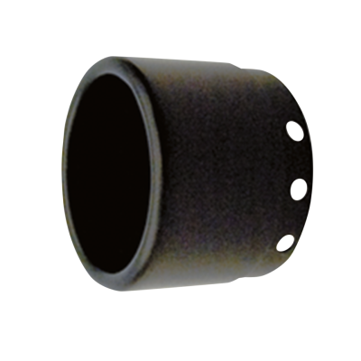 SE & Kerker Rolled end cap, black