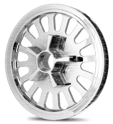 Super Spoke 68T Pulley 1" Chrome (FR)