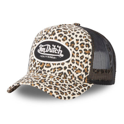 Von Dutch Leopard cap brown One size fits most