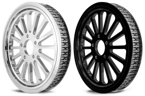 Super Spoke 66T Pulley 1" Chrome (DE)