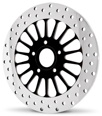 FR Super Spoke 12.6" Rotor Black (DE)