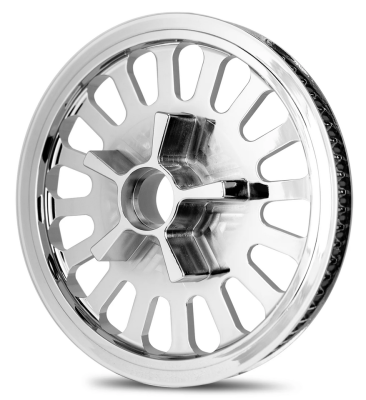 Super Spoke 68T Pulley 1" Chrome (IT)