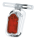 Tombstone Replacement Lens Red FL47-54 (GB)