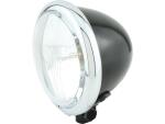 Bates Style 4 1/2" Headlight Black Powder Coated Bilux