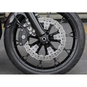 Ricks Motorcycles, front Wave brake disc kit 13". SS