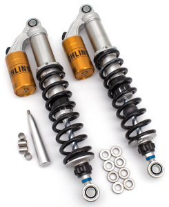 Ohlins S36PR1C1L rear shocks 415mm Black (DE)