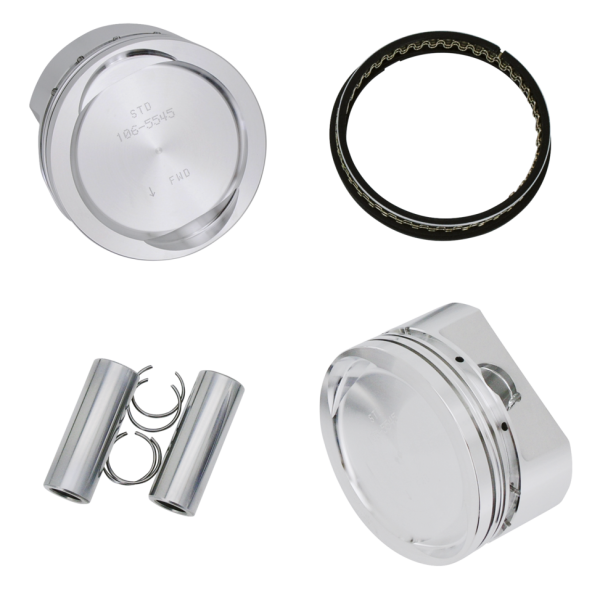 Ring set, piston 883-1200 conv. +.010" (FR)