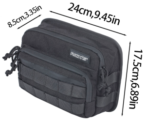 Ricks Clubstyle Handlebar Bag Black (FR)