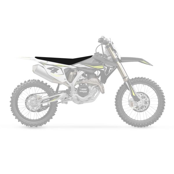 Seat Cover Pyr Triumph Bk