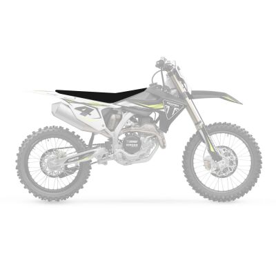 Seat Cover Pyr Triumph Bk
