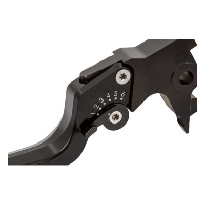 Ricks Motorcycles, Good Guys brake & clutch lever set Black