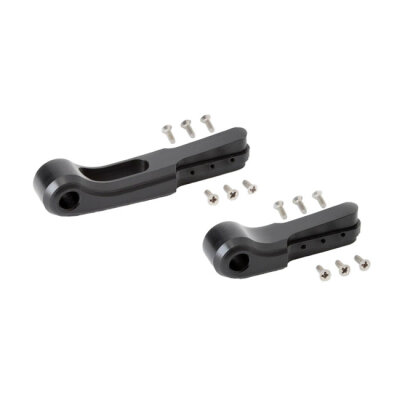 Ricks Motorcycles, Good Guys brake & clutch lever set Black