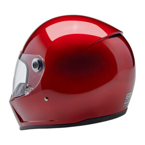 Biltwell Lane Splitter helmet cherry red Size XS