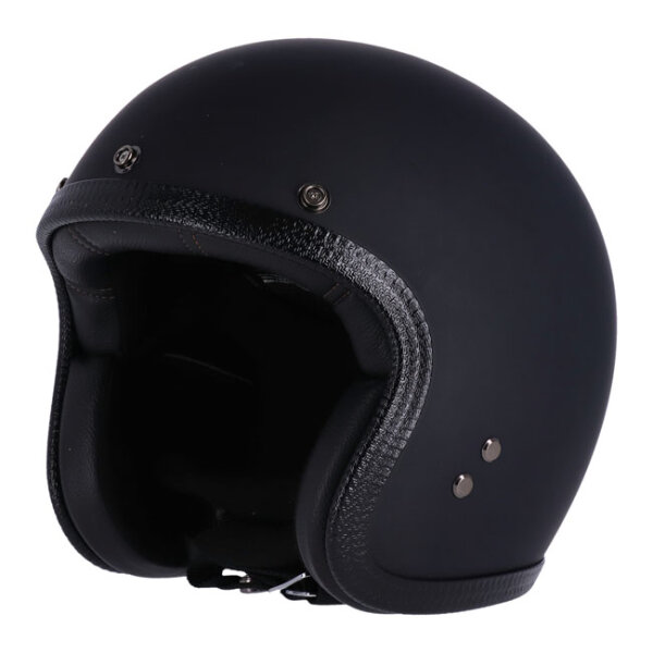 13 1/2 Skull bucket helmet matt black Size M