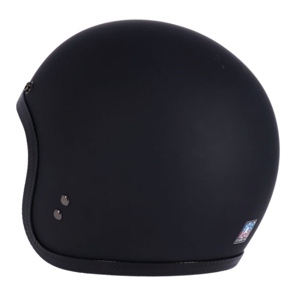 13 1/2 Skull bucket helmet matt black Size M
