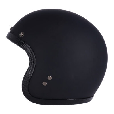 13 1/2 Skull bucket helmet matt black Size M