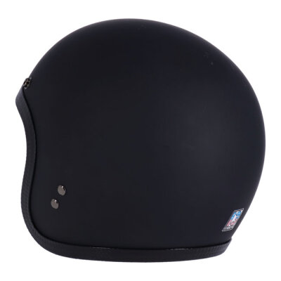13 1/2 Skull bucket helmet matt black Size M